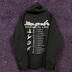 Aespa Synk: Parallel Line Tour Zip-Up Hoodie Size Extra Large